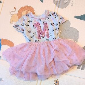 Disney Minnie Mouse Dress With Sequins And Ruffle 3